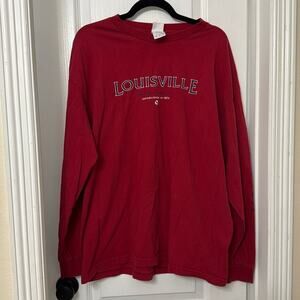 AAA red men's shirt Louisville racing supply Co. Kentucky size XL